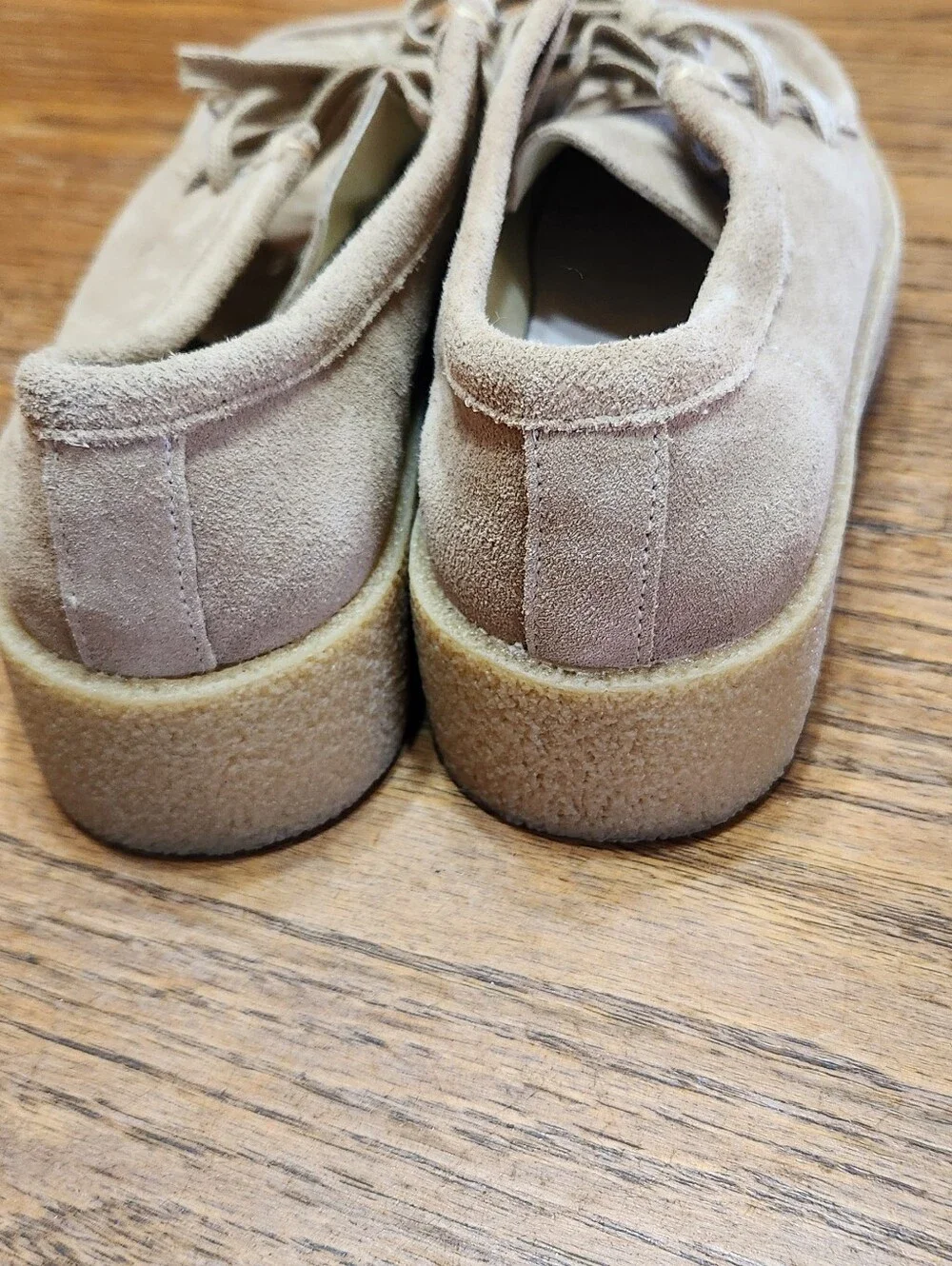 Project Cloud Wally Chunky Suede Moc Toe Size 8